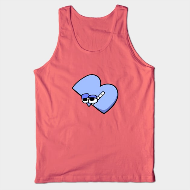 B | Alphabet Lore Tank Top by Mike Salcedo